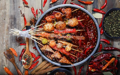 重慶正宗串串香底料的別樣吃法，真的太爽了！